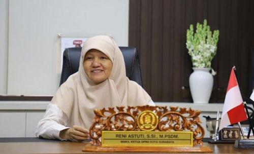 Wakil Ketua DPRD Surabaya Reni Astuti.@KBID2023