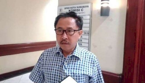 Ketua Komisi C DPRD Surabaya, Baktiono.@KBID2024