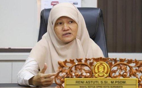 Wakil Ketua DPRD Suabaya, Reni Astuti.@KBID2024