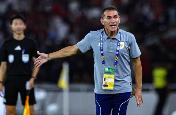 Pelatih Timnas Indonesia U-23, Gerald Vanenburg.@KBID2025