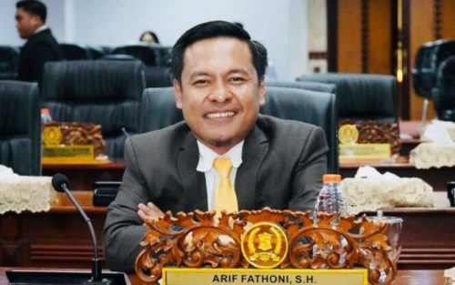 Wakil Ketua DPRD Kota Surabaya, Arif Fathoni.@KBID-2026.