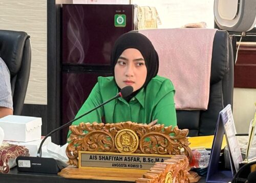 Anggota Komisi D Ais Shafiyah Asfar.@KBID2026