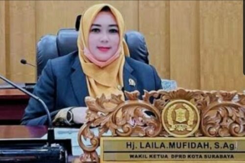 Wakil Ketua DPRD Kota Surabaya, Hj. Laila Mufidah.@KBID2025